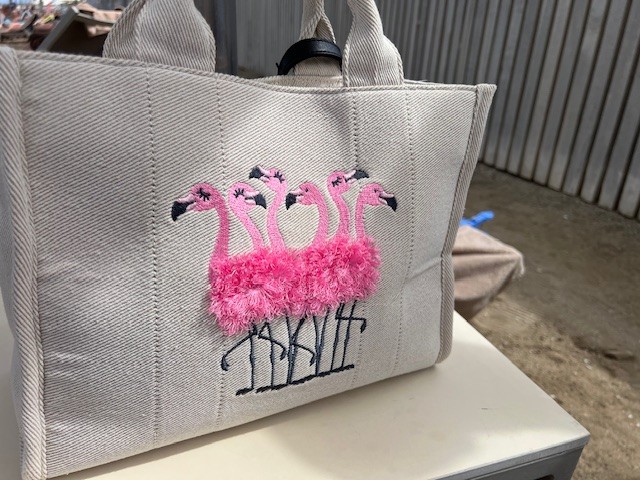 Flauschige Flamingos